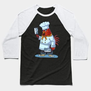 Chicken Chef Baseball T-Shirt